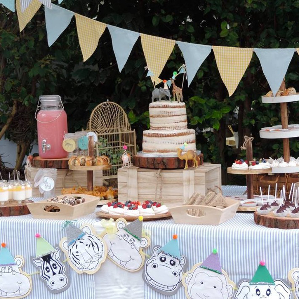 decoração e catering aniversario